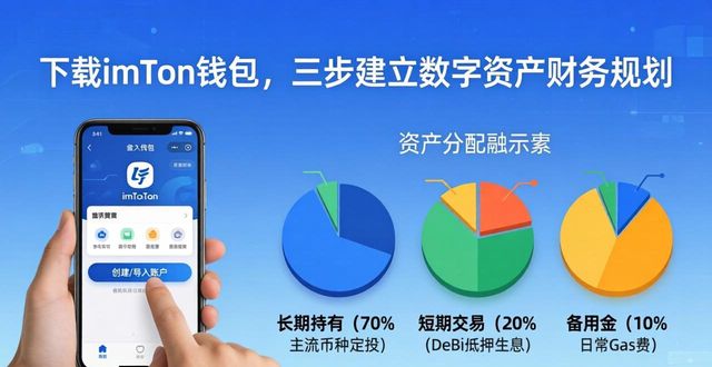 下载imToken钱包，三步建立数字资产财务规划