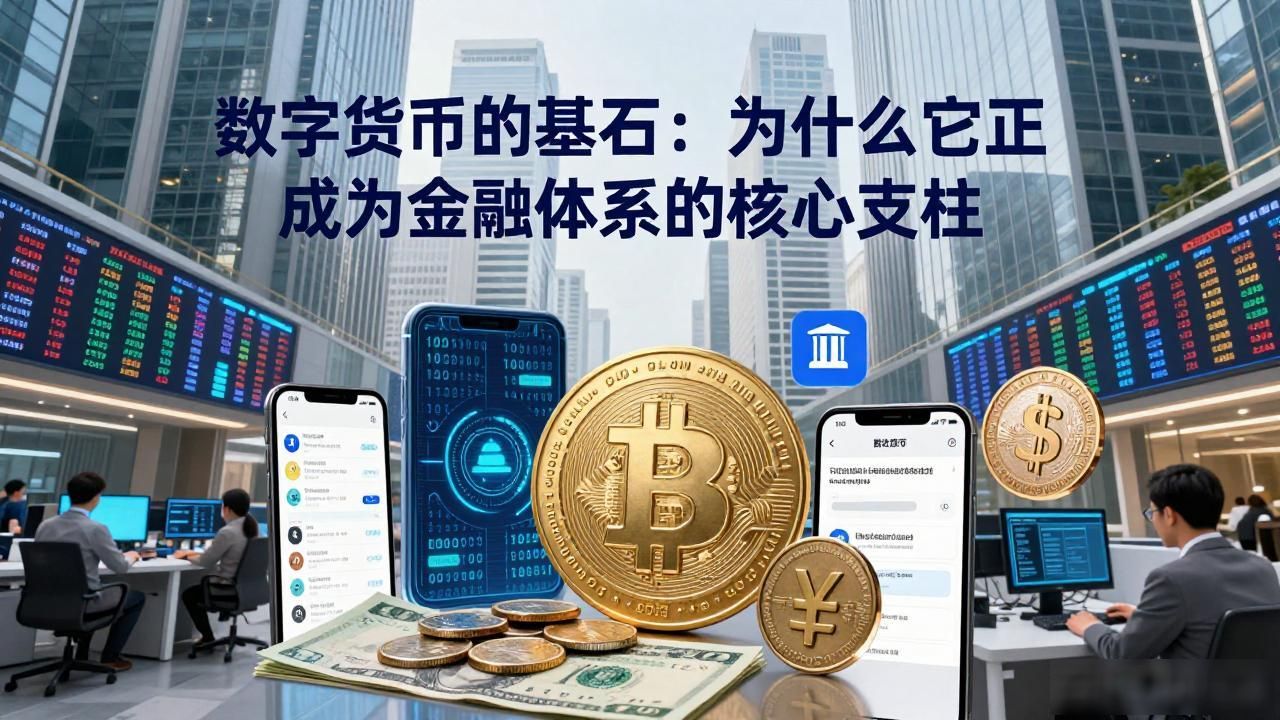数字货币的基石：为什么它正成为金融体系的核心支柱