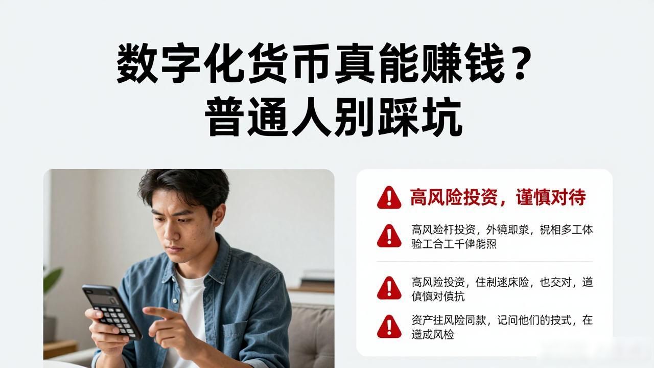 数字化货币真能赚钱?普通人别踩坑