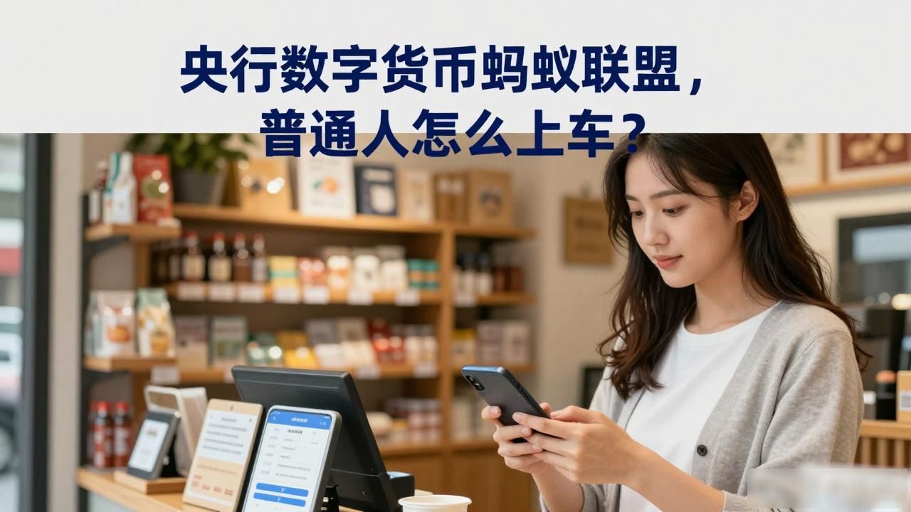 央行数字货币蚂蚁联盟，普通人怎么上车？