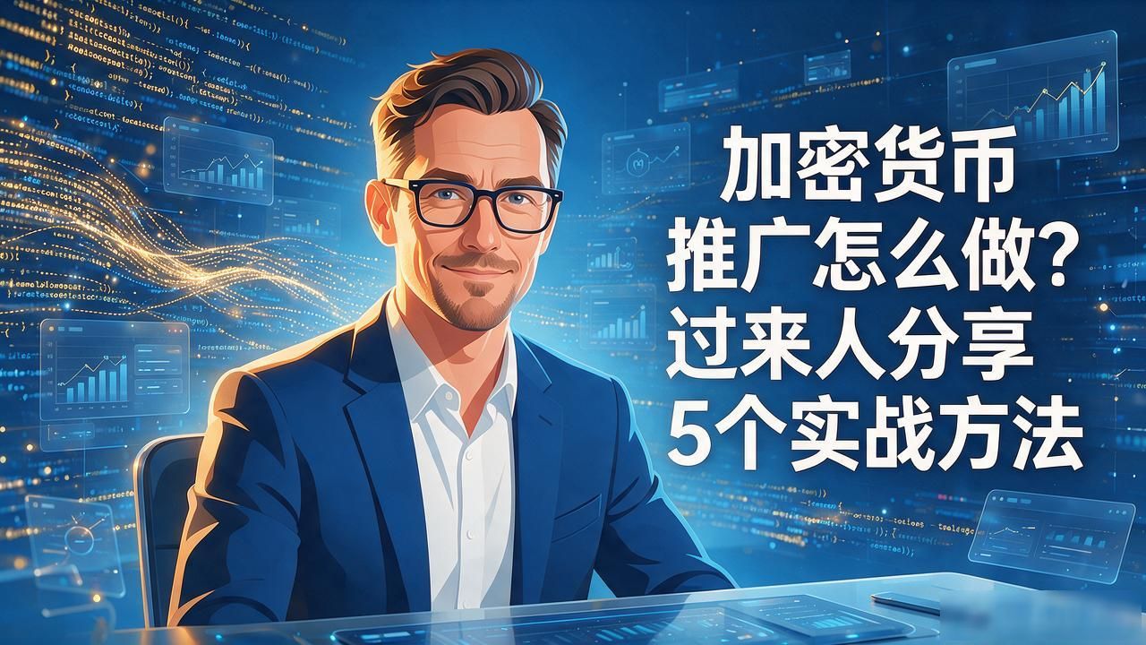 加密货币推广怎么做？过来人分享5个实战方法