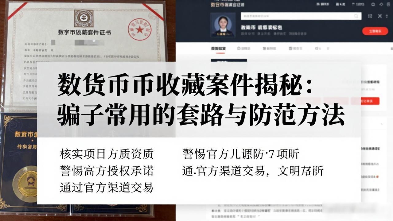 数字货币收藏案件揭秘：骗子常用的套路与防范方法