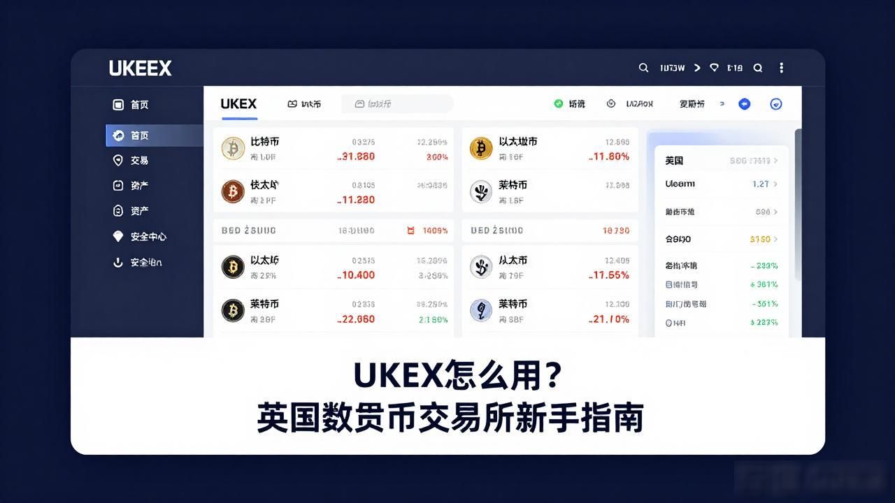 UKEX怎么用？英国数字货币交易所新手指南