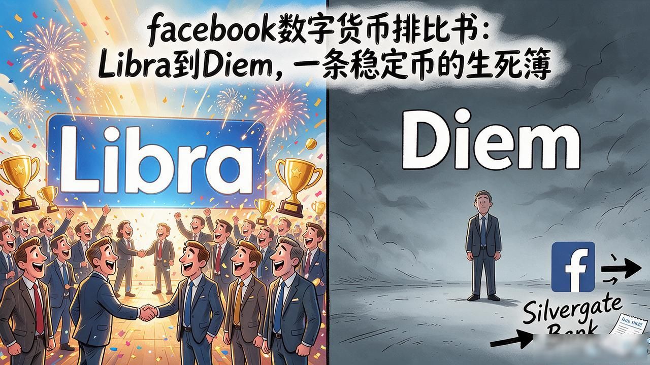 facebook数字货币排比书：Libra到Diem，一条稳定币的生死簿