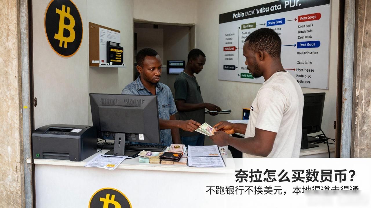 奈拉怎么买数字货币？不跑银行不换美元，本地渠道走得通
