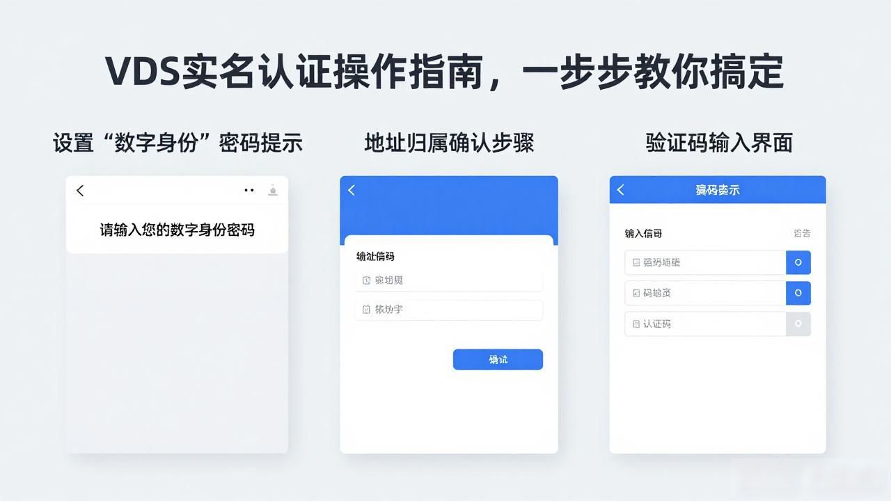 VDS实名认证_vds数字货币怎么实名认证_VDS钱包地址身份验证