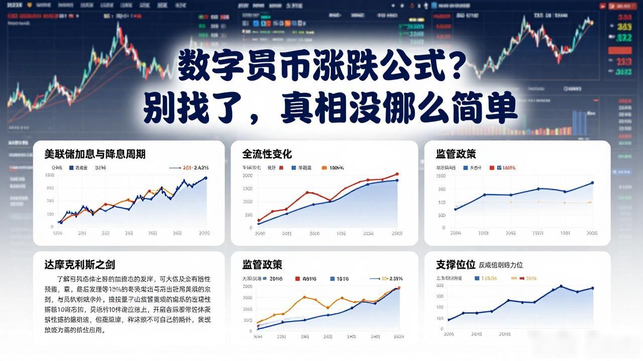 数字货币涨跌公式？别找了，真相没那么简单