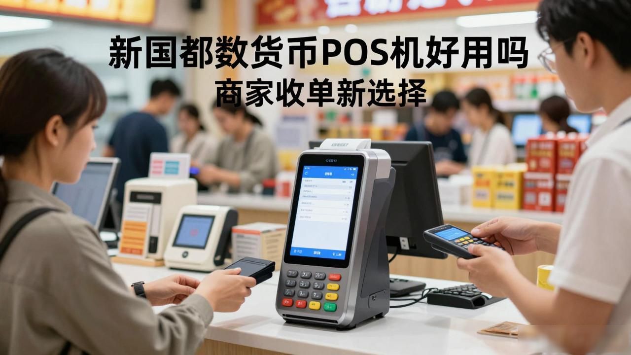 新国都数字货币pos机好用吗 商家收单新选择