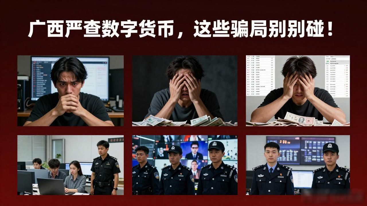广西严查数字货币,这些骗局千万别碰!