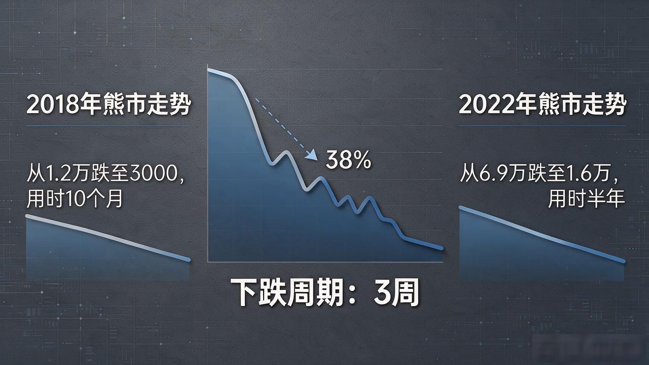 数字货币又跌了一轮，到底进没进熊市？别光盯价格，这几个指标更关键