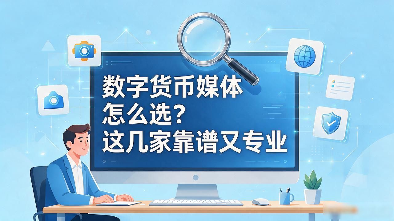 数字货币媒体怎么选？这几家靠谱又专业