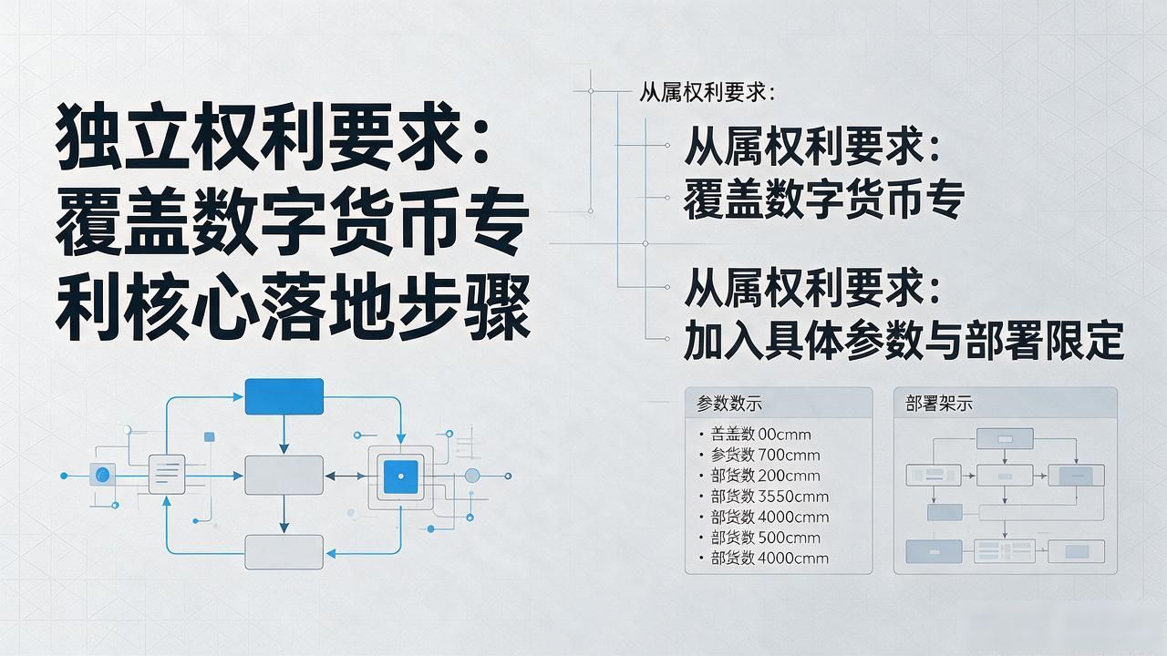 数字货币专利设计_数字货币专利设计_权利要求书撰写技巧