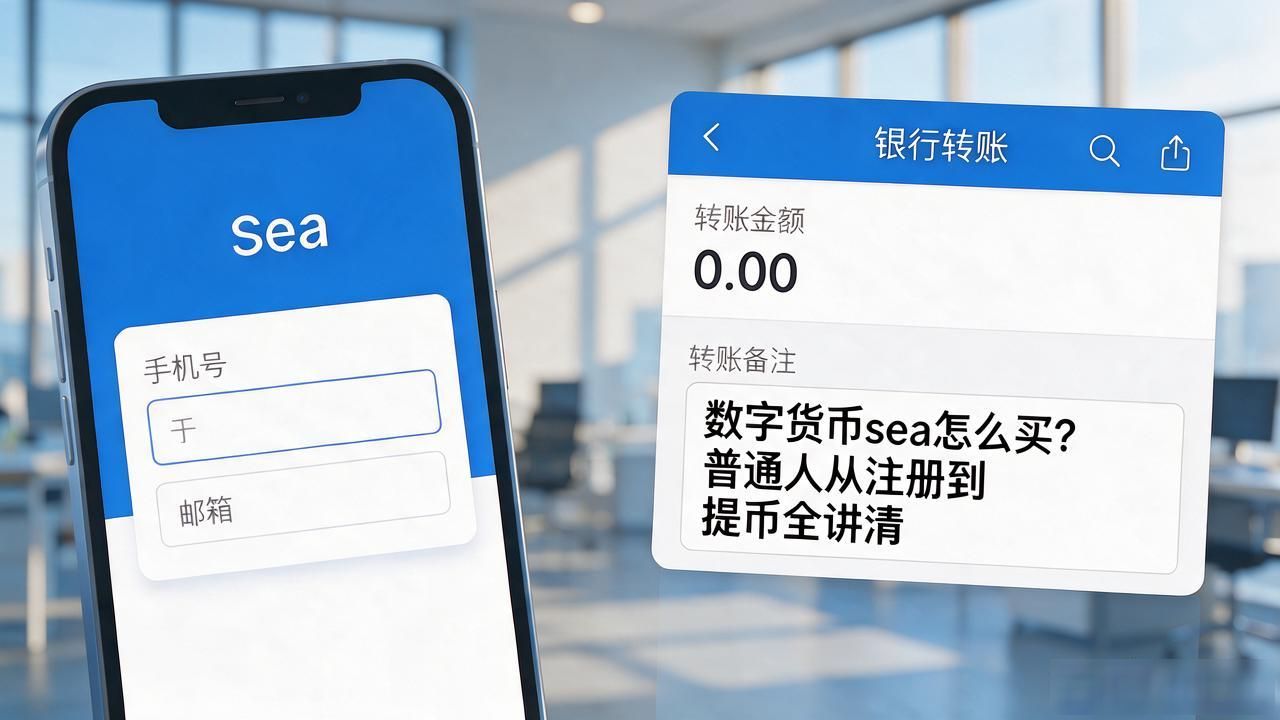 数字货币sea怎么买？普通人从注册到提币全讲清
