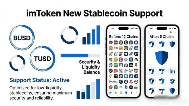 imToken新版稳定币支持哪些?一文看懂
