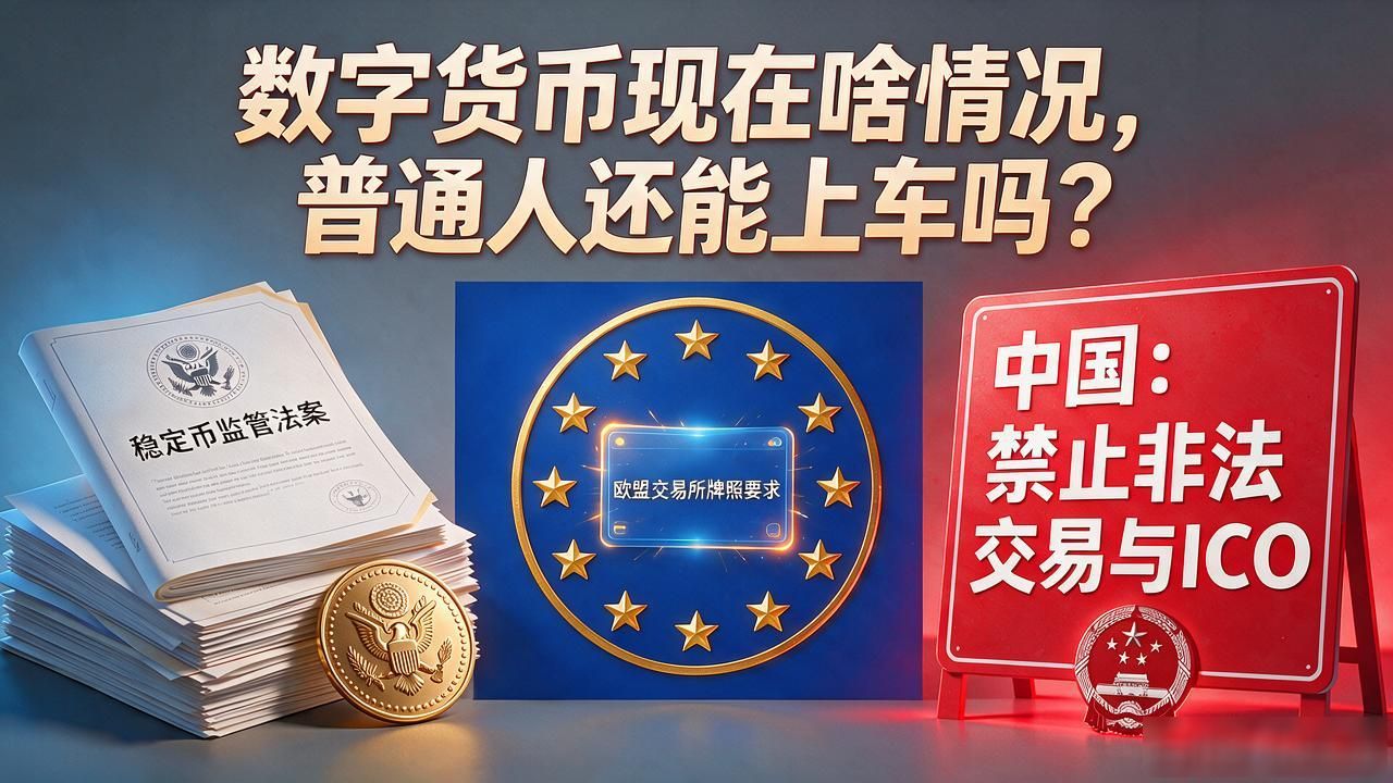 数字货币现在啥情况，普通人还能上车吗