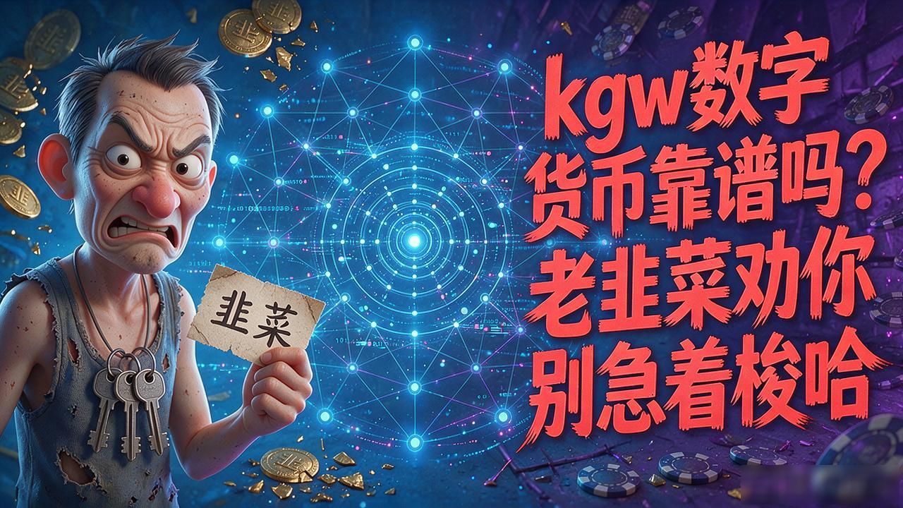 kgw数字货币靠谱吗？老韭菜劝你别急着梭哈