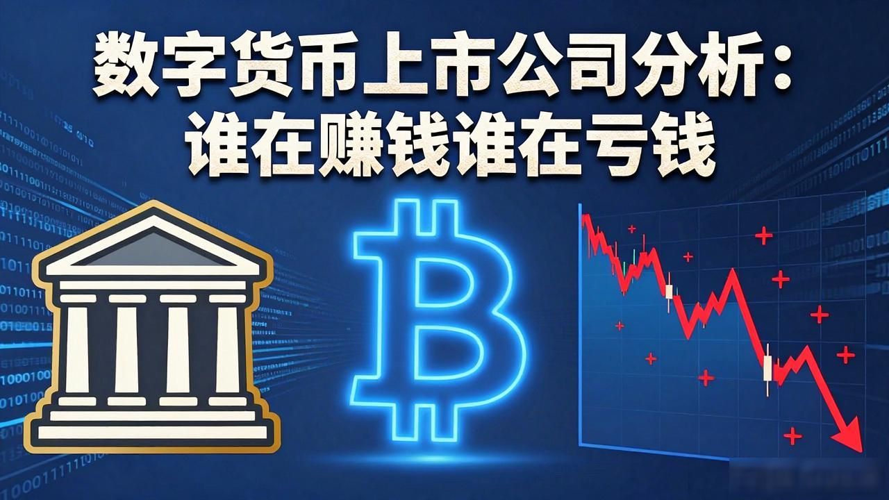 数字货币上市公司分析:谁在赚钱谁在亏钱