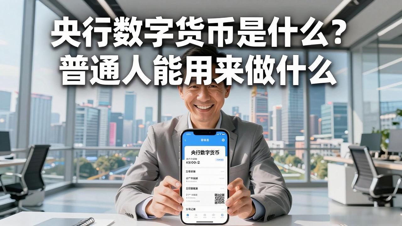 央行数字货币是什么？普通人能用来做什么