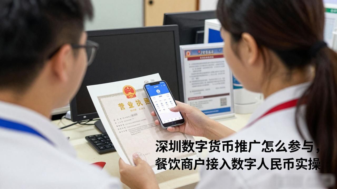 深圳数字货币推广怎么参与，餐饮商户接入数字人民币实操