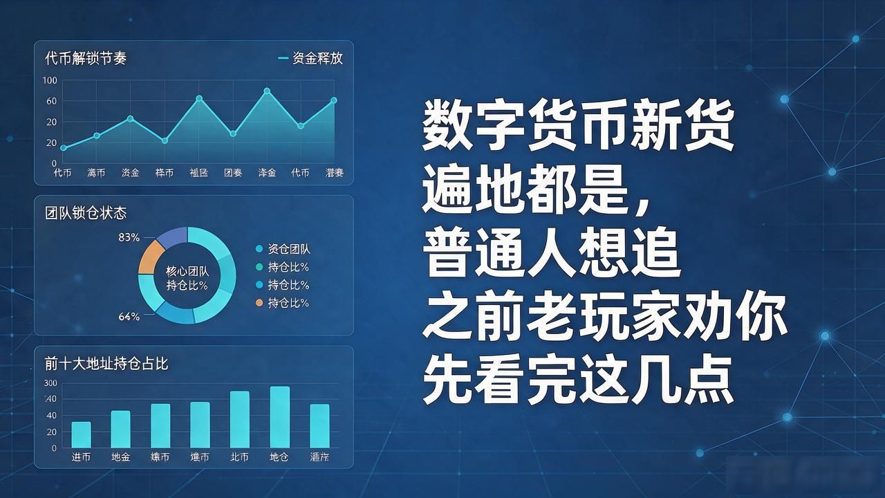 数字货币新货遍地都是，普通人想追之前老玩家劝你先看完这几点