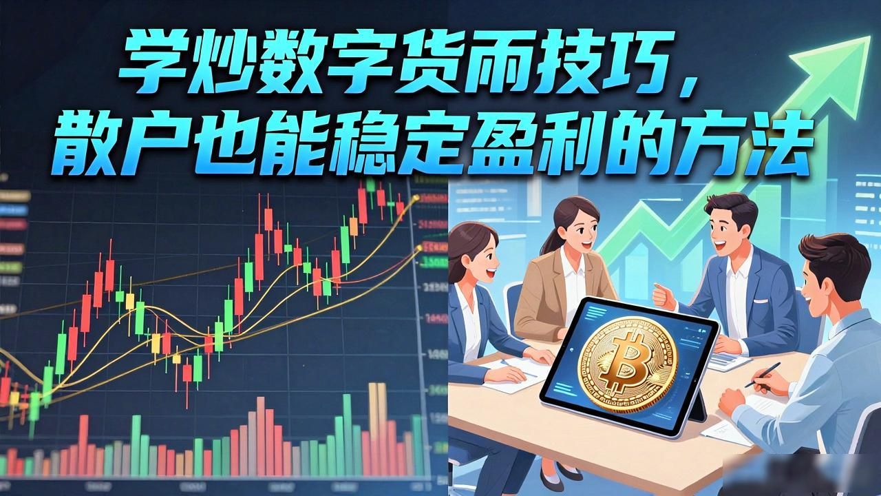 学炒数字货币技巧,散户也能稳定盈利的方法