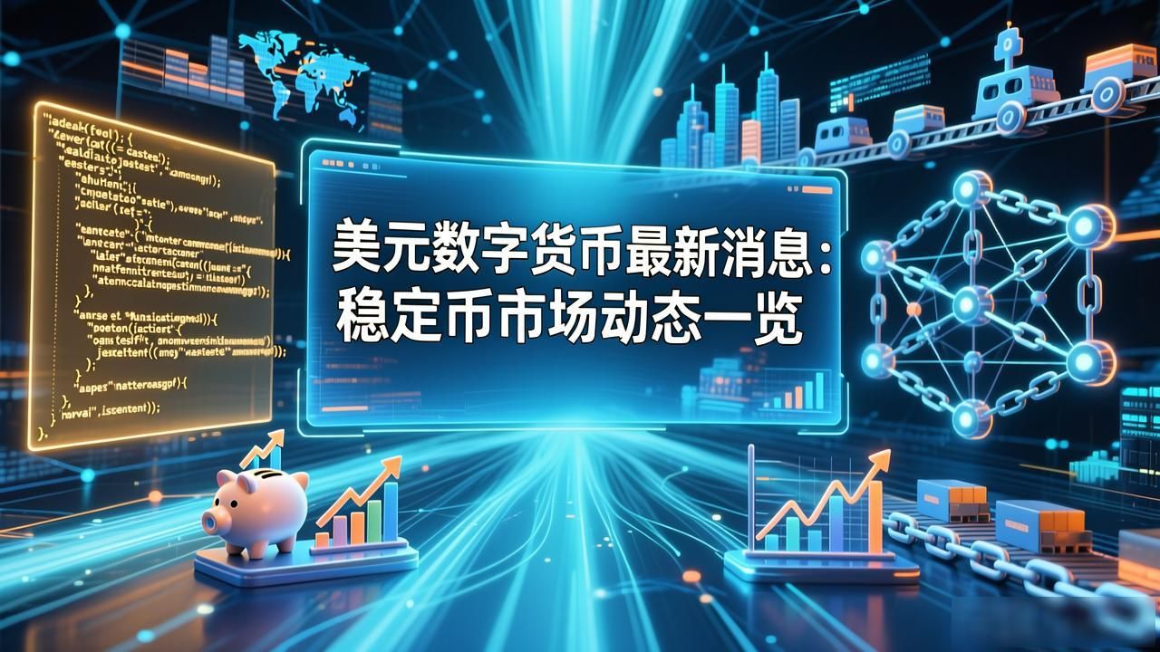 美元数字货币最新消息：稳定币市场动态一览