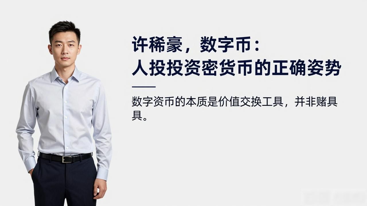 许稚豪数字货币：普通人投资加密货币的正确姿势