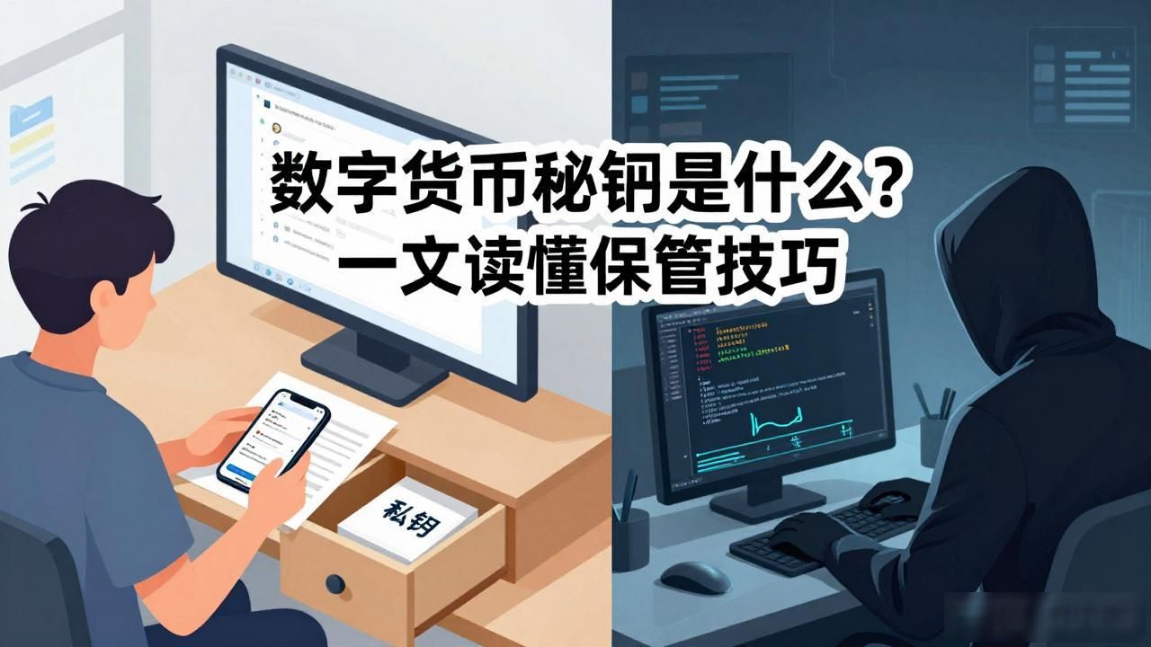 数字货币秘钥是什么?一文读懂保管技巧