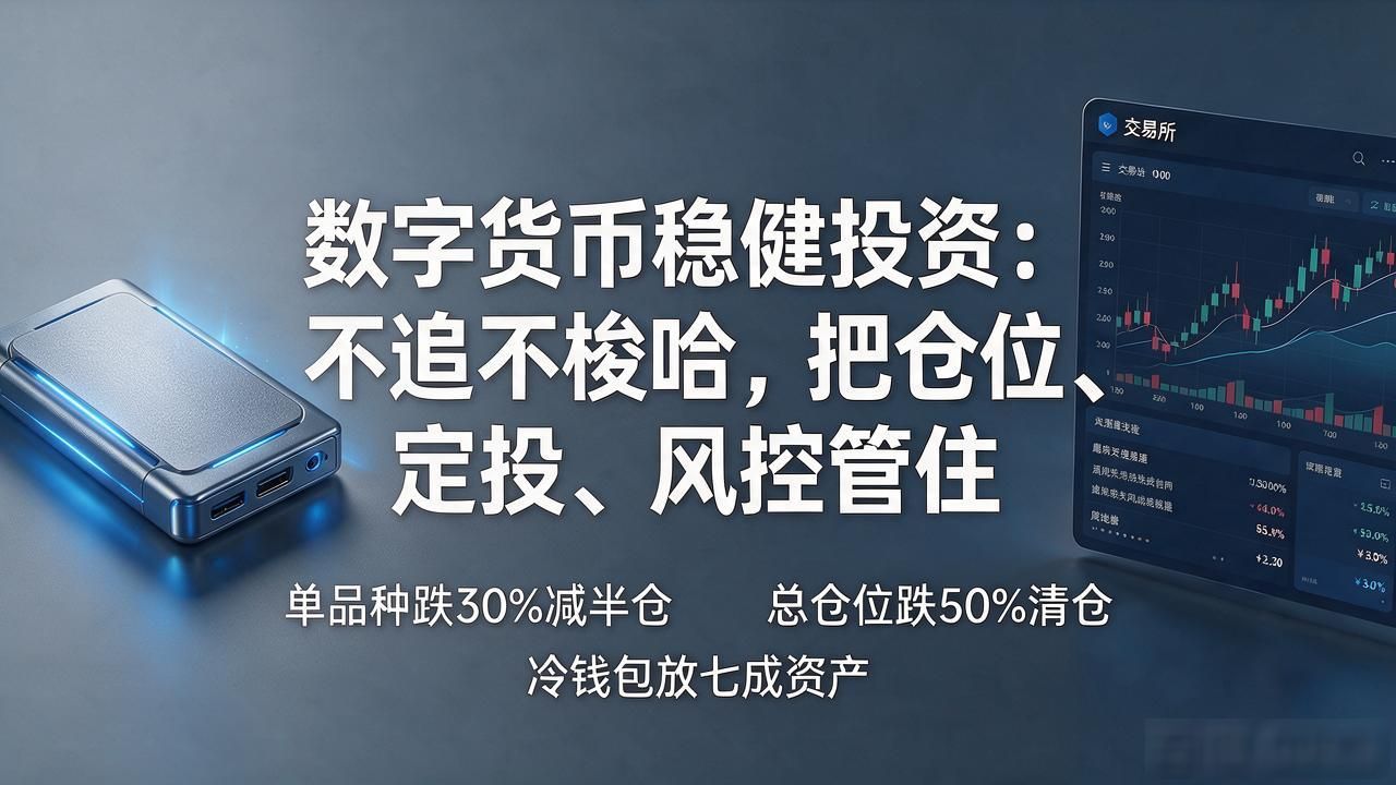 数字货币稳健投资：不追不梭哈，把仓位、定投、风控管住