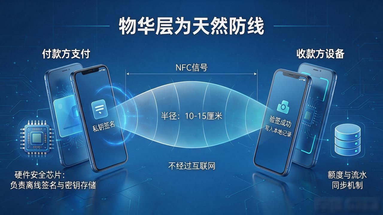 没有网络也能花数字货币，双离线技术靠的就是这个原理