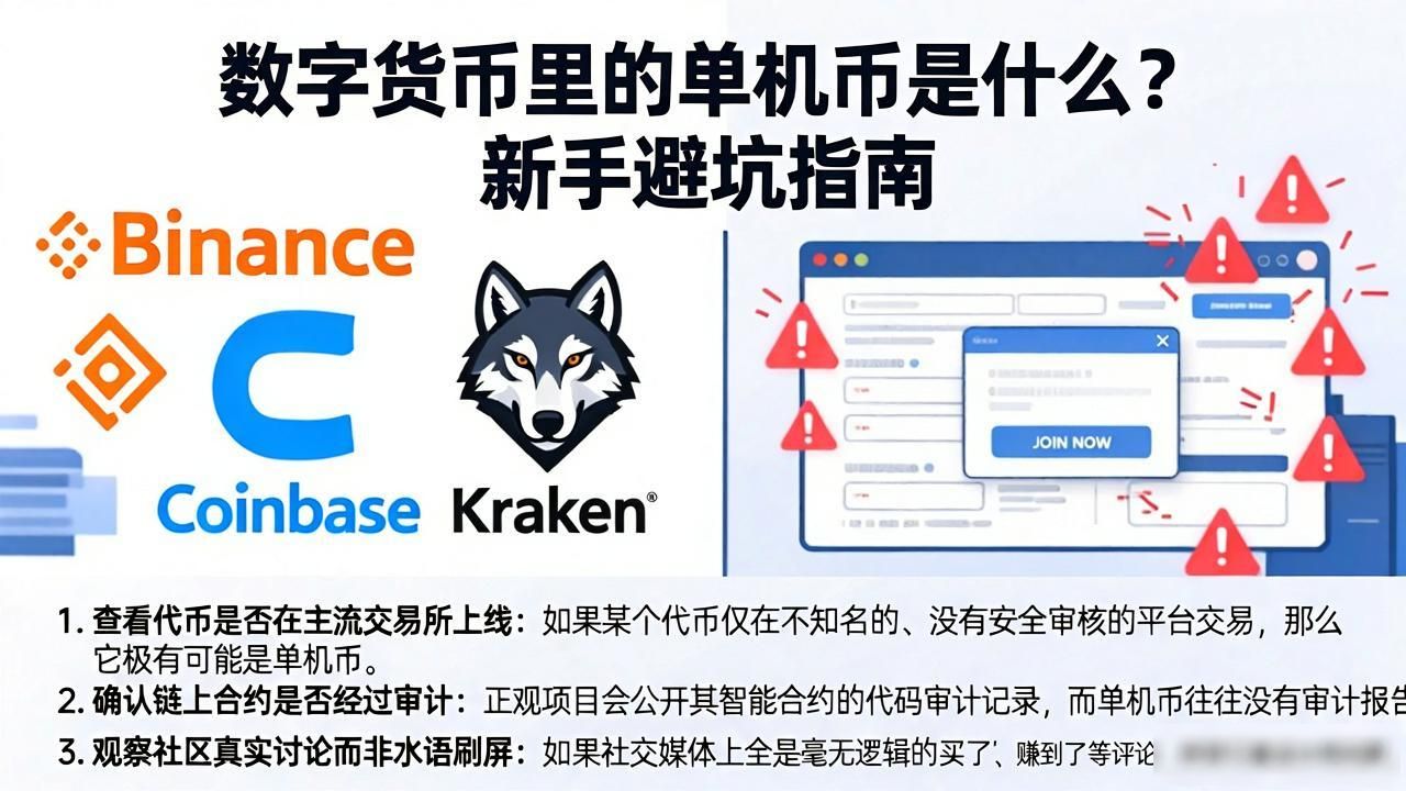 数字货币里的单机币是什么?新手避坑指南