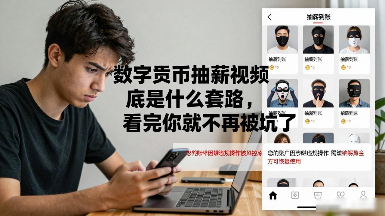 数字货币抽薪视频到底是什么套路，看完你就不会再被坑了