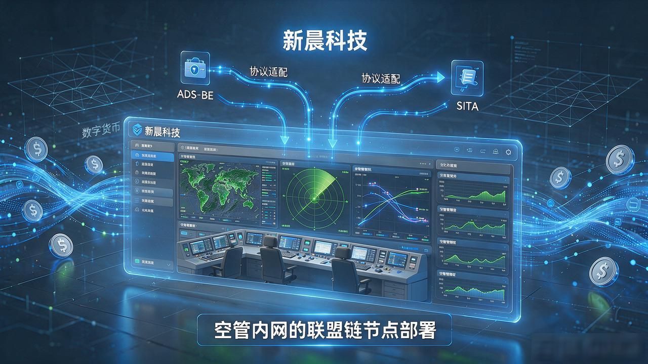 新晨科技空管数字货币靠谱吗，和空管结算什么关系