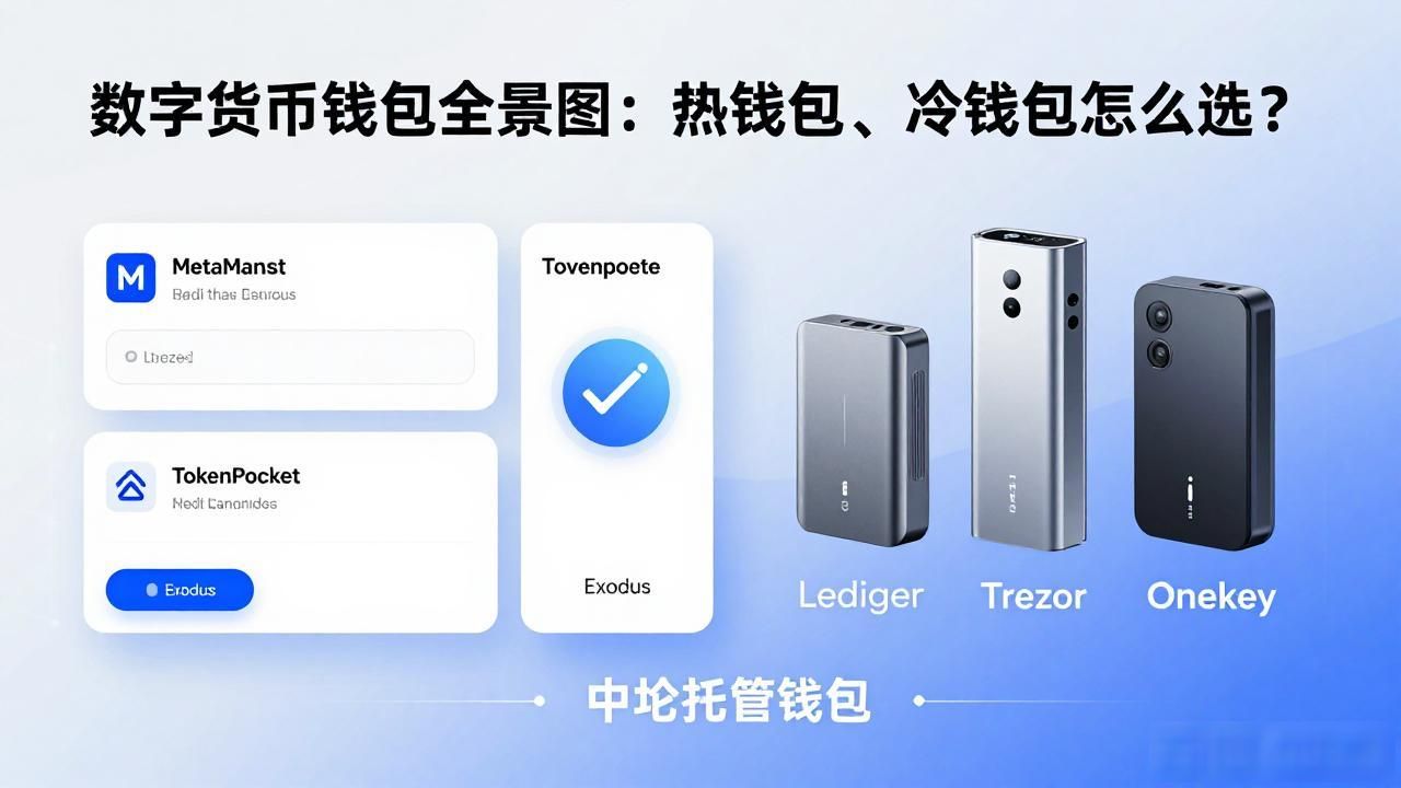 数字货币钱包全景图:热钱包、冷钱包怎么选?