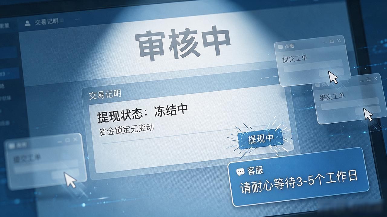 数字货币提现冻结中到底能取出来吗？这几个坑别再踩了
