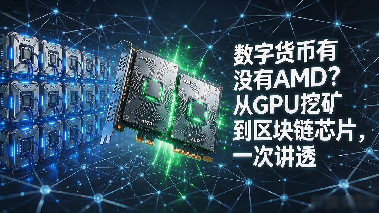 数字货币有没有AMD？从GPU挖矿到区块链芯片，一次讲透