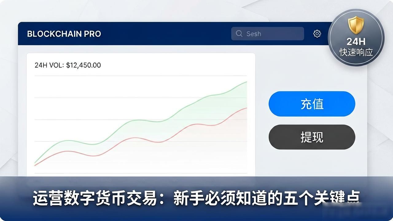 运营数字货币交易:新手必须知道的五个关键点