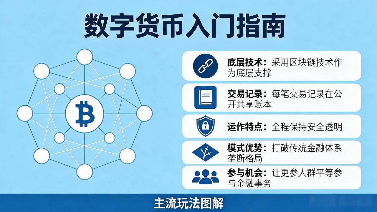 数字货币入门指南：图解带你搞懂主流玩法