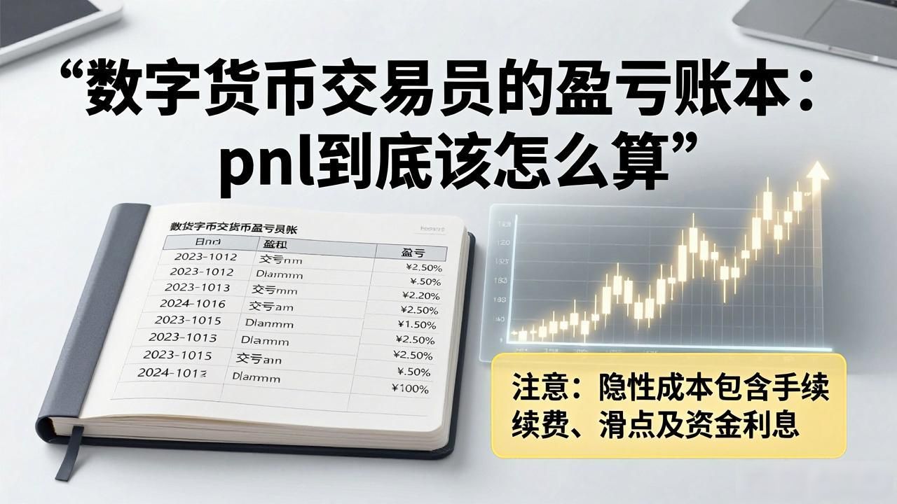 数字货币交易员的盈亏账本：pnl到底该怎么算