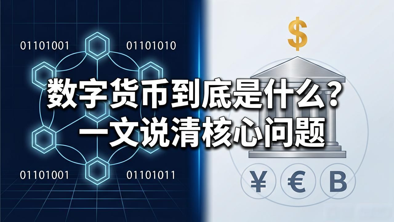 数字货币到底是什么?一文说清核心问题