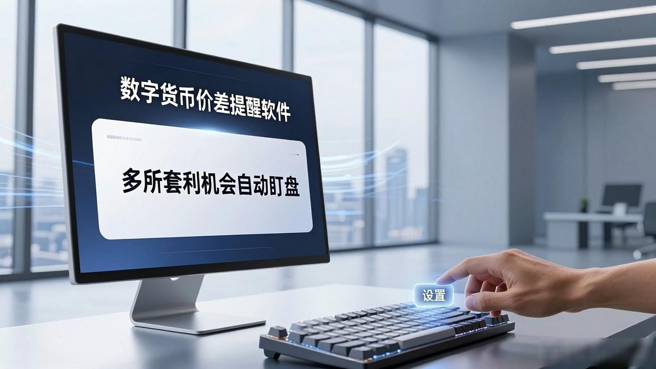 数字货币价差提醒软件 多所套利机会自动盯盘