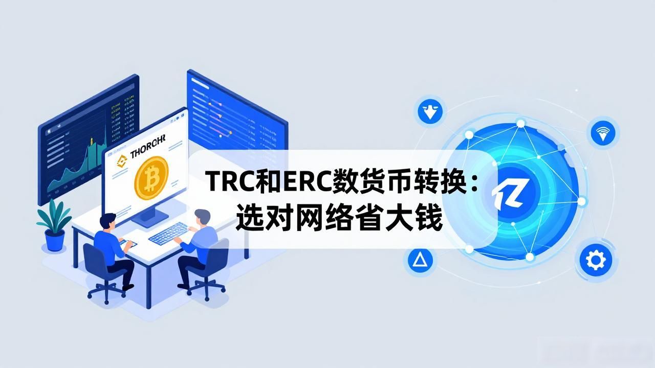 TRC和ERC数字货币转换：选对网络省大钱
