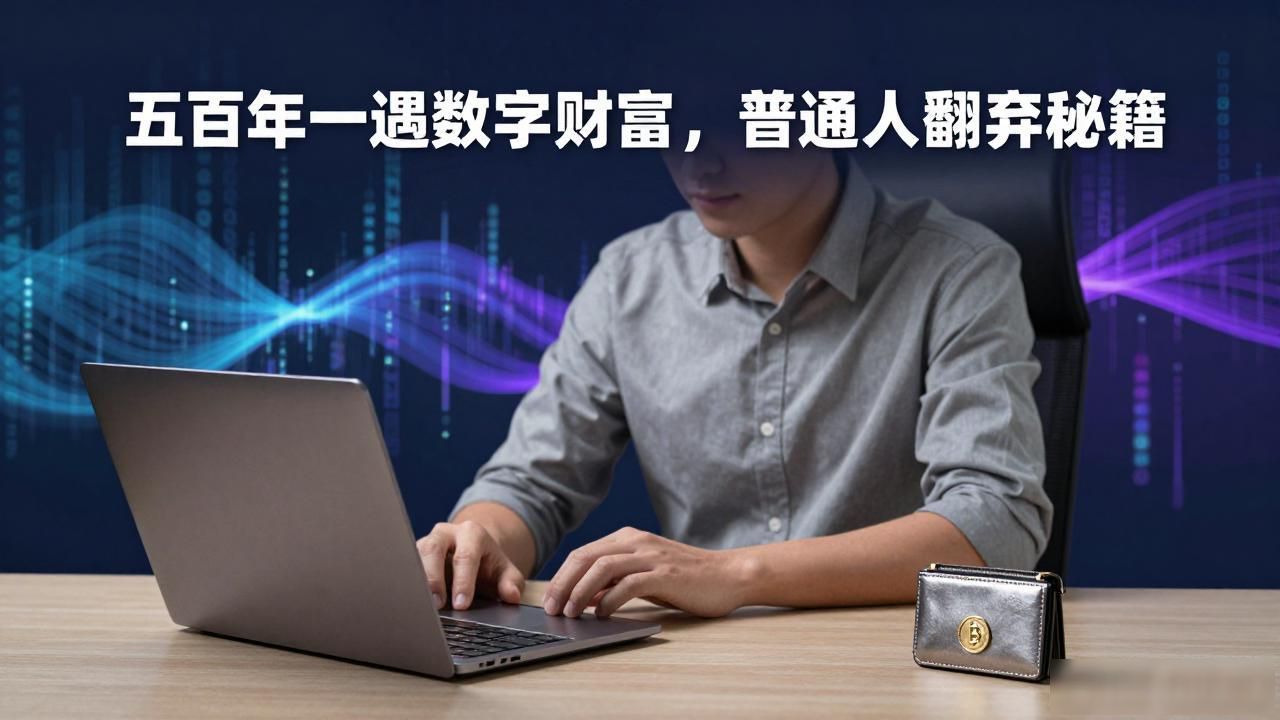 五百年一遇数字财富,普通人翻身秘籍