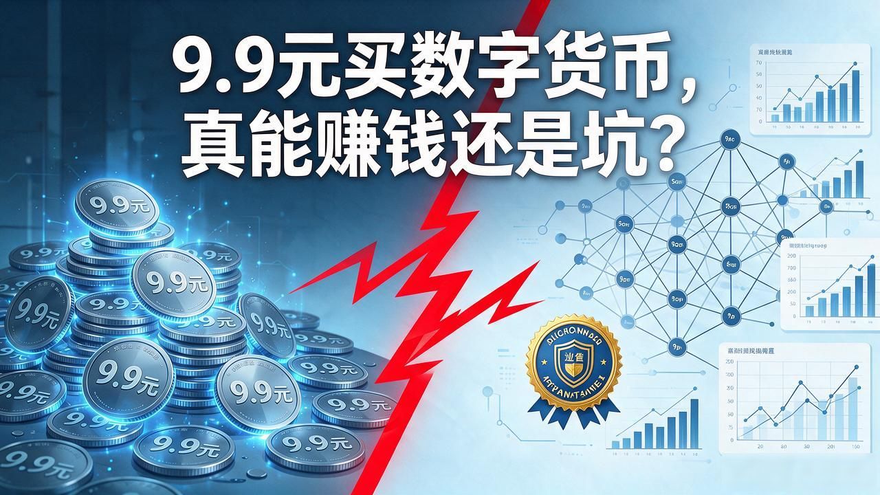 9.9元买数字货币，真能赚钱还是坑？