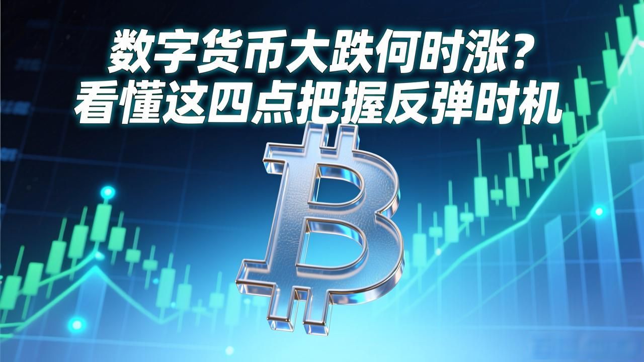 数字货币大跌何时涨？看懂这四点把握反弹时机