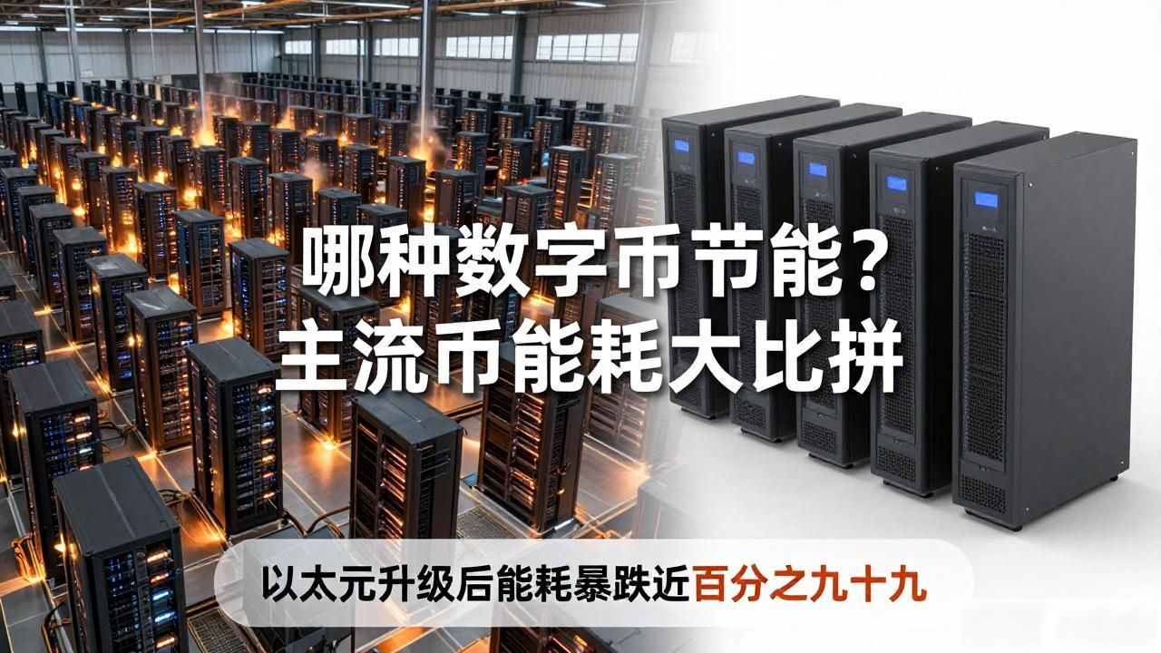 哪种数字货币节能？主流币能耗大比拼