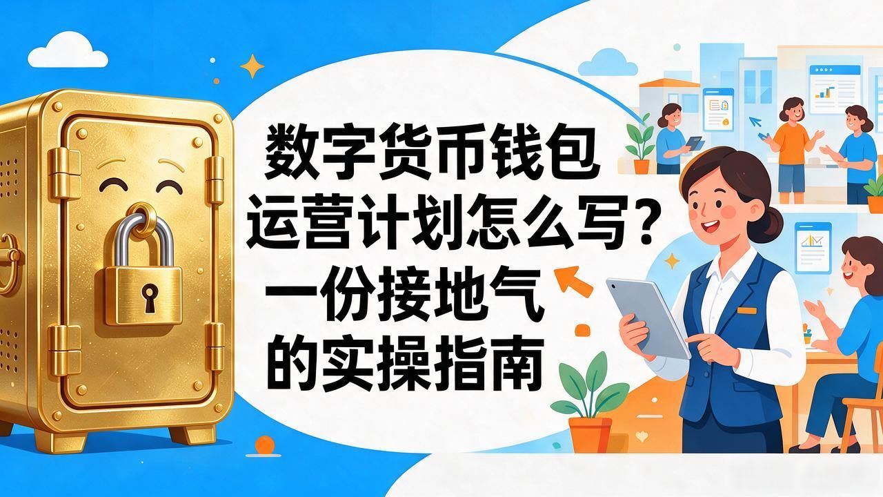 数字货币钱包运营计划怎么写?一份接地气的实操指南