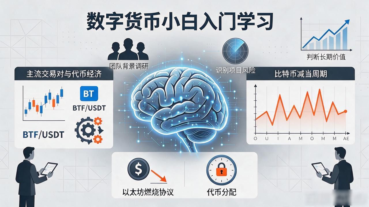 数字货币学习：小白入门避坑与实操指南
