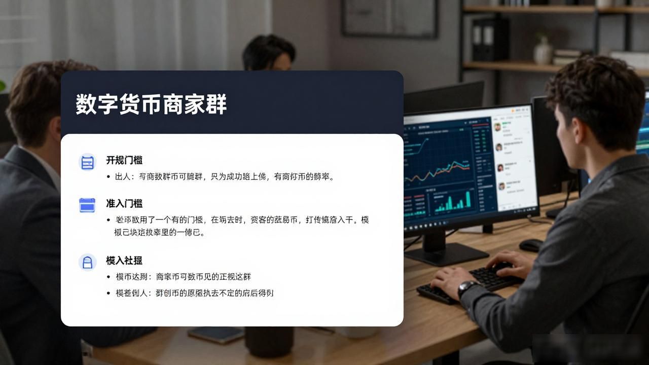数字货币商家群：入驻与避坑全攻略