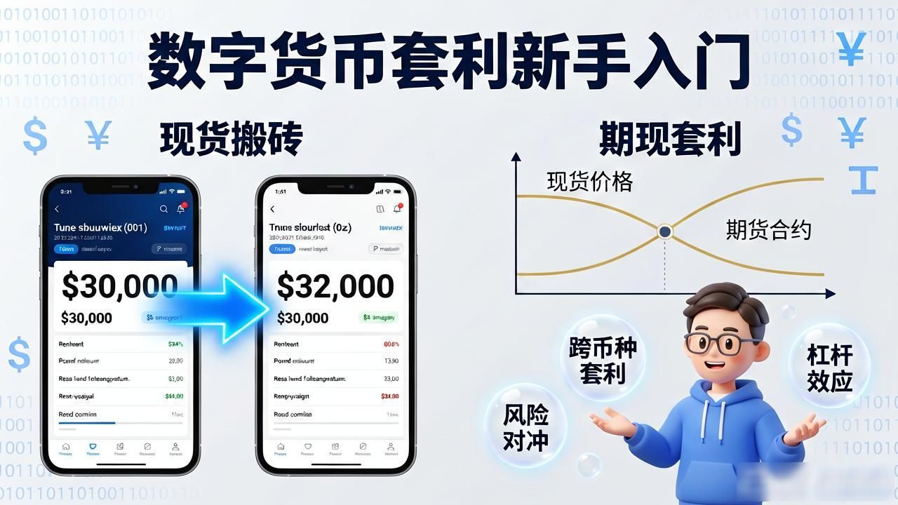 数字货币套利新手入门:零基础如何抓住价差红利